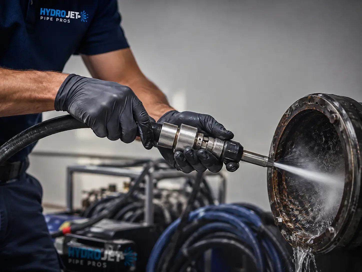 Hydro Jet Pipe Descaling in Fresno, CA